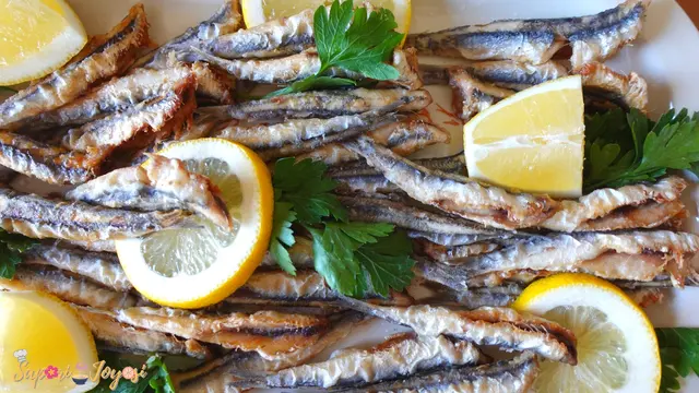 Alici fritte con soli 4 ingredienti