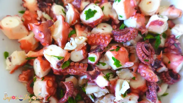 Insalata di polpo morbidissima
