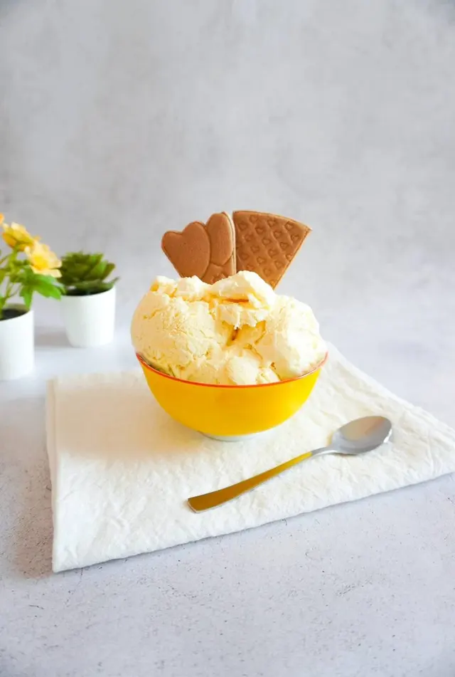 Gelato alla crema senza gelatiera