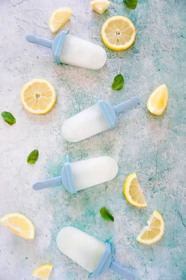 Ghiaccioli al limone